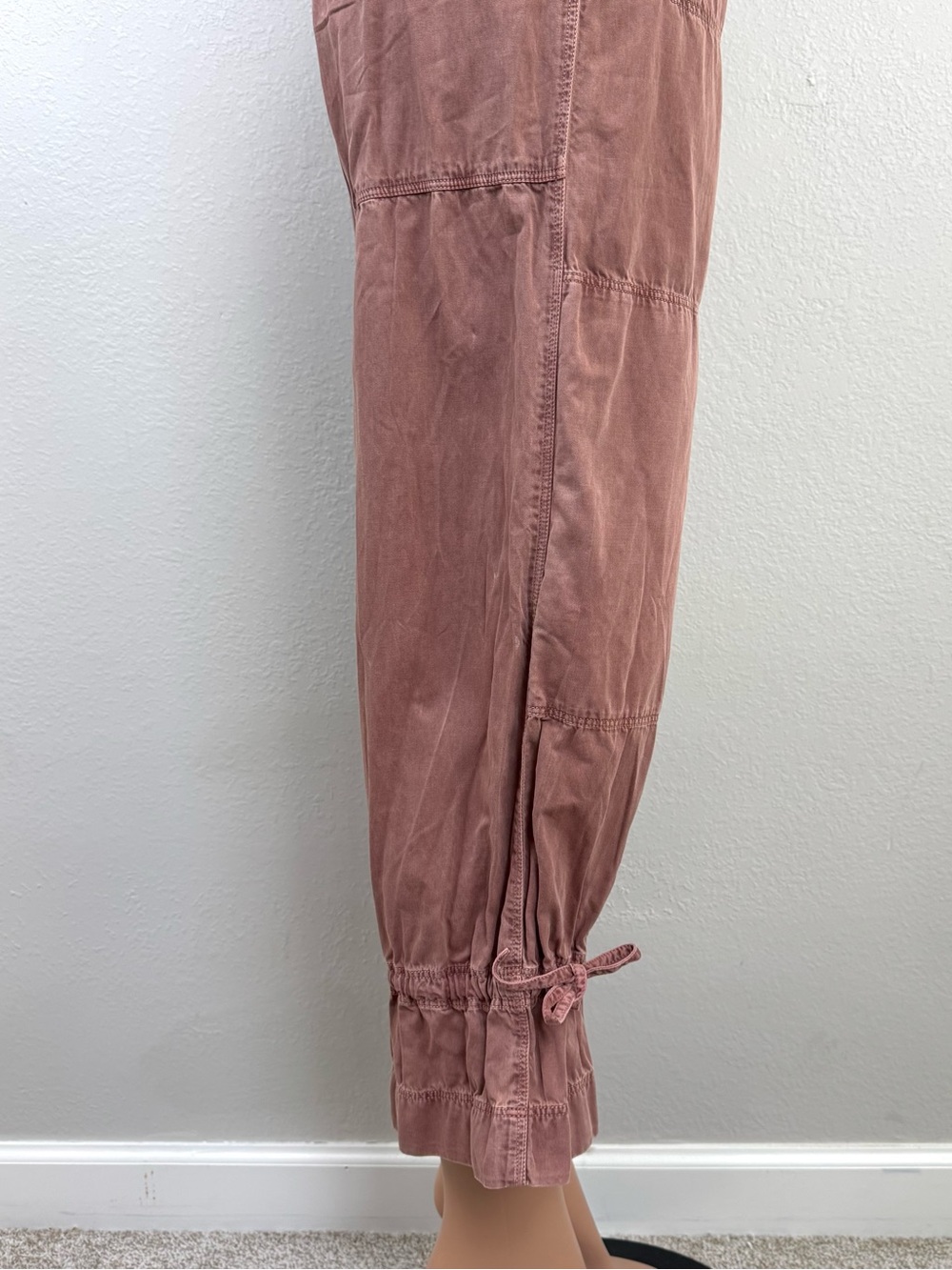 Free People Chance Of Sun One Piece Jumpsuit Strappy S Festival Boho Rust Brown - Picture 9 of 16